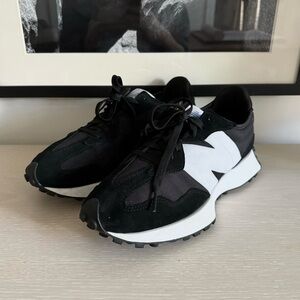 Black New Balance 327 Sneakers